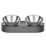 Petkit Fresh Nano Double Cat & Dog Adjustable Feeding Bowl - Metal/Stainless Steel