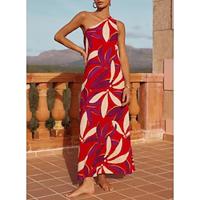 Women's V Neck Long Dress Maxi Dress Summer Lightinthebox