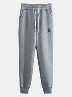 Mens Thermal Thicken Jogger Pants