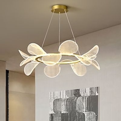 Ceiling Chandelier Lamp, LED Modern Chandelier Lamp, Living Room Chandelier Modern Simple Light Atmosphere Household Butterfly Dining Lamp Pendant Lamp Network,Modern LED Chandelier Lightinthebox