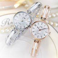 Women's Quartz Watches Quartz Butterly Style Modern Style Butterfly Cute Analog Blushing Pink miniinthebox - thumbnail