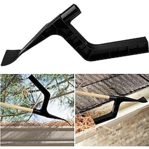Gutter Tool Gutter Cleaning Spoon and Scoop Gutter Leaf Cleaner from Ground Roof Telescoping Pole,Rain Extension Gutter Cleaning Flexible Wand for Window Hose Clean Lightinthebox
