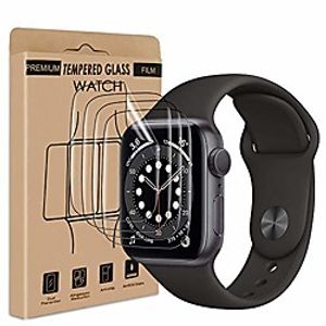 wsky protective film compatible with apple watch series 456  se (40mm) [4 pieces], tpu flexible, high transparency, high sensitivity, ultra-thin, anti-dirt protective film Lightinthebox