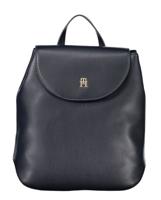 Tommy Hilfiger Blue Polyester Backpack (TO-27566)