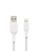 Belkin 1 Meter Cable Braided A to Lightning White