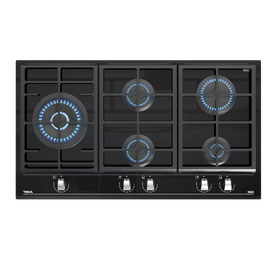 TEKA GAS ON GLASS HOB WITH EXACTFLAME FUNCTION IN 90 CM GZC 95320