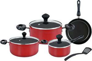 Prestige Non-Stick Cast Aluminium Cookware Set 8 Piece - PR21952