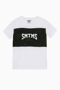 Turbo Script Print Cotton T-Shirt
