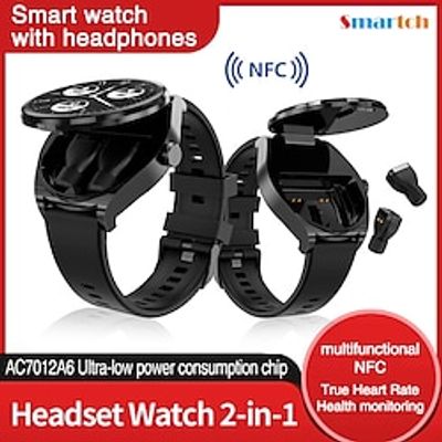 696 N15 Smart Watch 1.53 inch Smartwatch Fitness Running Watch Bluetooth Pedometer Call Reminder Heart Rate Monitor Compatible with Android iOS Men Hands-Free Calls Message Reminder Custom Watch Face miniinthebox