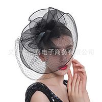 flower butterfly bridal wedding headdress fashion feather hair accessories banquet party hat hairpin headband dual-use miniinthebox - thumbnail