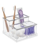 Interdesign Clarity Vanity Organizer Set of 4 - thumbnail