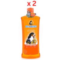 Bearing Formula 1 Tick & Flea Dog Shampoo For All Dogs -300ML (Pack of 2)