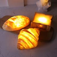 Croissant Lamp Toast Bread Light Cross Bun Ambient Light Cake Store Ornament Creative Gift LED Night Light Lightinthebox