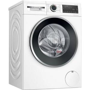 Bosch Series 4 Washer Dryer 1400 rpm, 9kg, Push-Button, Aquastop, White, WNA244X0GC