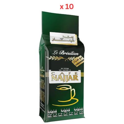 Najjar Le Bresilien Coffee with Cardamom 10X450G