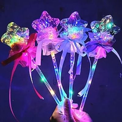 3Pcs LED Magic Fairy Stick Christmas Tree Wands Rave Toy Light-up Magic Ball Wand Glow Stick for Birthdays Novelty Luminous Toy Lightinthebox 3Pcs LED Magic Fairy Stick Christmas Tree Wands Rave Toy Light-up Magic Ball Wand Glow Stick for Birthdays Novelty Luminous Toy Lightinthebox