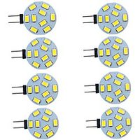 8pcs 2 W LED Bi-pin Lights 260 lm G4 9 LED Beads SMD 5730 Warm White Natural White White 9-30 V Lightinthebox - thumbnail