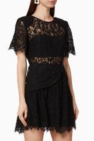Fine Cord Sleeve Dress - thumbnail