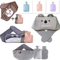 Hot Water Bottle with Cover, Water-filled Waist Warmer  Belly Warmer Koala Belt, Explosion-proof Plush Cute Hot Water Bottle, Suitable For Heat Compress, Cold Compress , Winter Essentials Hand Warmer Lightinthebox - thumbnail