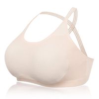 Ice Silk Criss Cross Back Hollow Bras