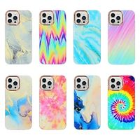 Phone Case For Apple Back Cover iPhone 13 Pro Max 12 11 X XR XS Max Portable Transparent Glitter Shine Lines  Waves Glitter Shine Marble TPU Lightinthebox - thumbnail