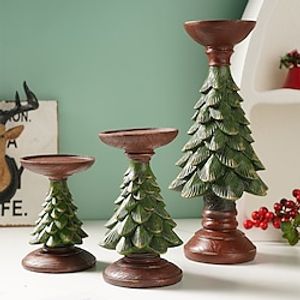 1pc Christmas tree home decoration candlestick Lightinthebox