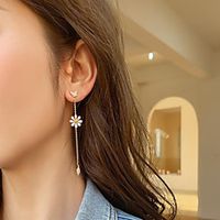 Women's Earrings Geometrical Floral Theme Joy Stylish Simple Boho Earrings Jewelry Golden For Daily Holiday Promise 1 Pair Lightinthebox - thumbnail