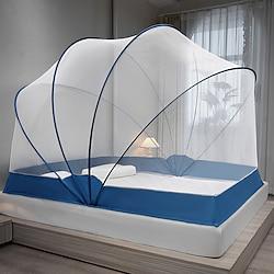 47 Height Mosquito Net Foldable One Second Open and Close Household Nets Large Space Mosquito Netting for Bed Sleep with Free Installation Lightinthebox