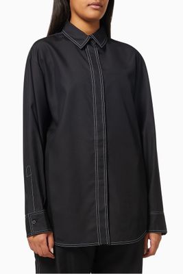 Pajama Shirt in Silk Pajama Shirt in Silk
