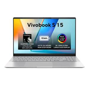 Asus Vivobook S 15 OLED (2024) Laptop – Snapdragon X Plus-X1P 42 100 | 15.6inch 3K | 1TB SSD | 16GB RAM | Shared Qualcomm Adreno Graphics | Windo...