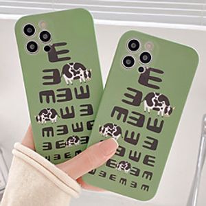 Phone Case For Apple Back Cover iPhone 12 Pro Max 11 SE 2020 X XR XS Max 8 7 Shockproof Dustproof Word / Phrase Graphic TPU miniinthebox