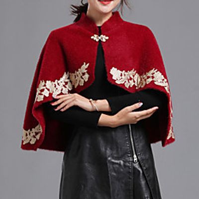 Half Sleeve Ladies Elegant Cotton Blend Party Evening Wedding Party Women's Wrap With Appliques Lightinthebox Half Sleeve Ladies Elegant Cotton Blend Party Evening Wedding Party Women's Wrap With Appliques Lightinthebox