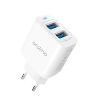 Oraimo OCW-E63D Firefly 2 Dual USB Charger, White