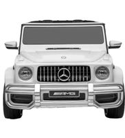Megastar Ride On Licensed Premium 12 v Mecedes Benz 2 Seat AMG G63 - White (UAE Delivery Only)