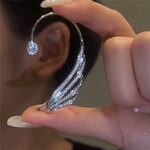 Women's Earrings Classic Precious Fashion Personalized Earrings Jewelry silver right  golden left  silver left For Wedding Party 1PC Lightinthebox