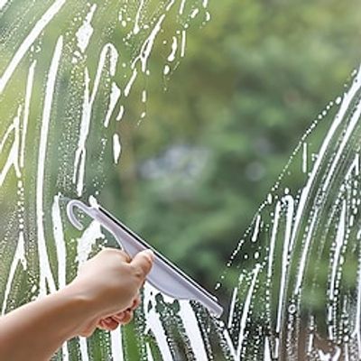1ps Mini Countertop Wiper, Small Wiper, Bathroom Glass Wiper, Silicone Cleaning Tool, Bathroom Sink Squeegee Board Lightinthebox