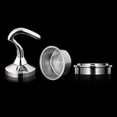 3pc Portable Heavy Duty Handle Espresso Tamper 5.15.45.8cm(2.012.132.28in) Barista Cafe Stainless Steel Coffee Tamper Coffee Bean Press Tamping Tool Lightinthebox