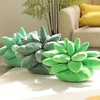 Adorable Succulent Plant Throw Pillow - Perfect Gift For Kids! miniinthebox