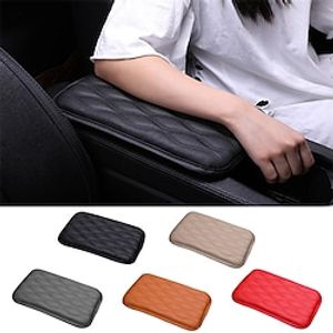 StarFire PU Leather Car Armrest Pad Soft Car Armrest Cushion Universal Center Console Anti Scratch Mat Protection Non Slip Hand Supports Lightinthebox