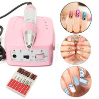 Mini Electric Nails Drill Machine Kit Manicure Pedicure File Sanding Bit Manicure Tools