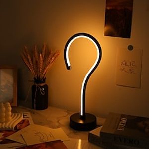 Table Lamp Modern Contemporary USB Powered For Bedroom <5V Black Lightinthebox