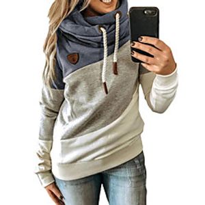 Women's Hoodie Pullover Camo / Camouflage Daily Casual Hoodies Sweatshirts  Loose Blue Yellow Fuchsia miniinthebox