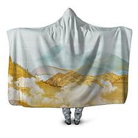 Multifunctional Blankets, Print Polyester Warmer Comfy Blankets Lightinthebox - thumbnail