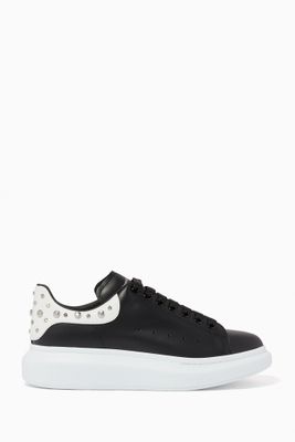 Oversized Leather Sneakers