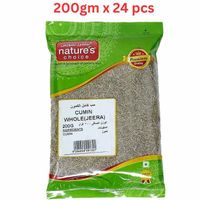 Natures Choice Cumin Whole - 200 gm Pack Of 24 (UAE Delivery Only)