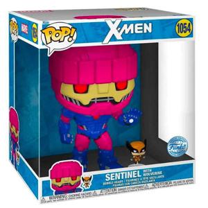 Funko Pop X-Men - Sentinel With Wolverine Exclusive Jumbo Figure