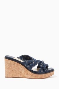 Narisa 90 Wedges in JC Jacquard