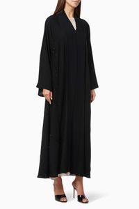 Abaya with Beaded Embroidery