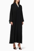 Abaya with Beaded Embroidery - thumbnail