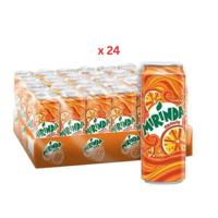 Mirinda Orange Soft Drink Can 330ml Pack of 24